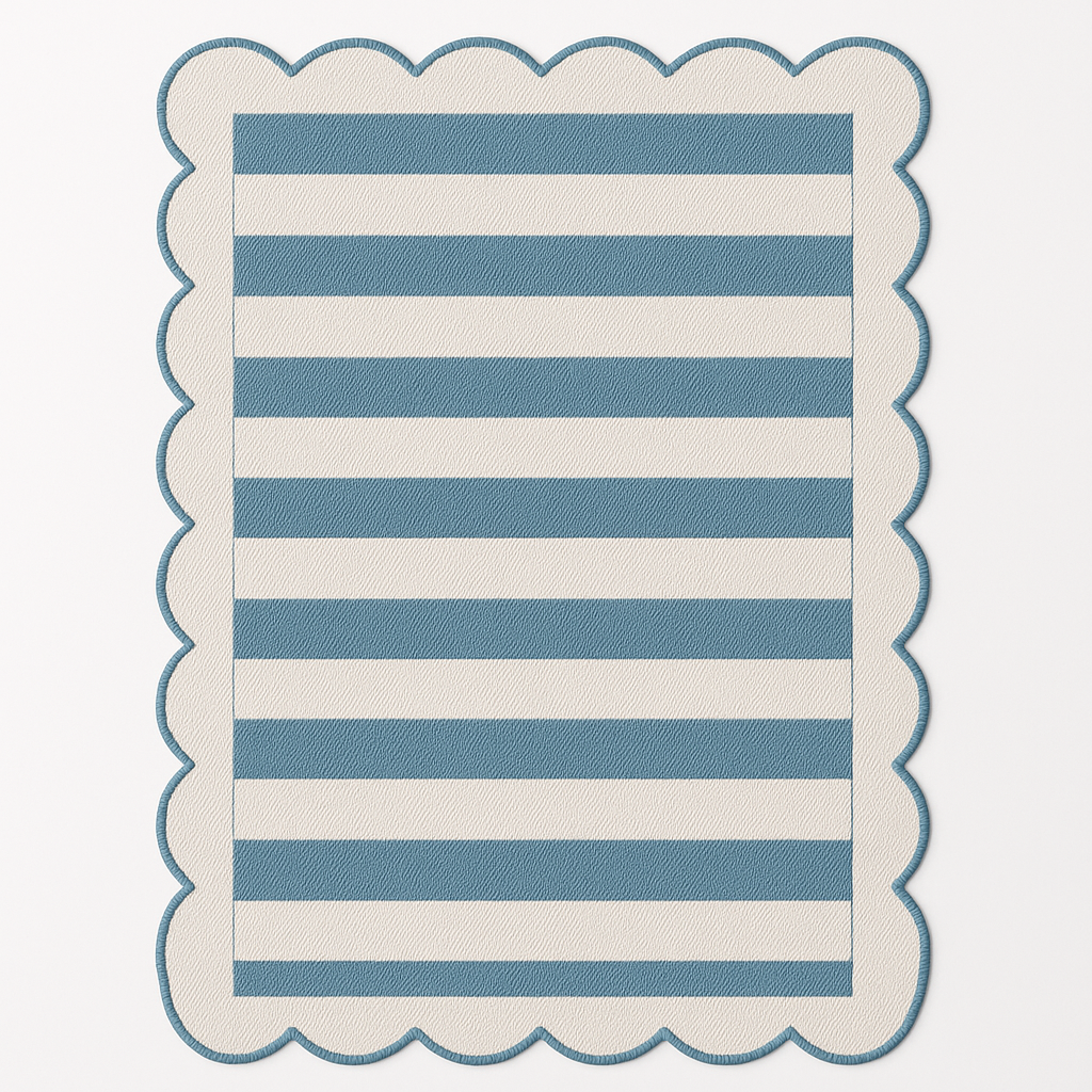 Coastal Breeze Indoor/Outdoor Scallop Rug