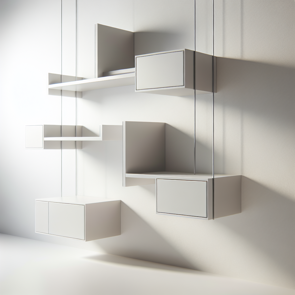 Minimalist Floating Wall Shelf Set (3-Pack)