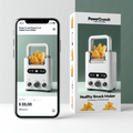 PowerCrunch Healthy Snack Maker