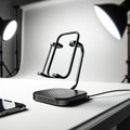 GripSafe Adjustable Phone Stand with Wireless Charger